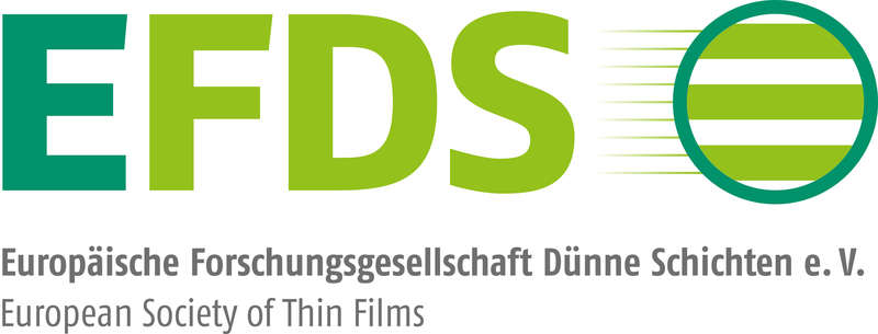 EFDS - Europäische Forschungsgesellschaft Dünne Schichten e.V. EFDS - Europäische Forschungsgesellschaft Dünne Schichten e.V.